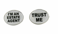 CL117 Estate Agent Cufflinks